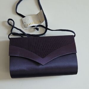 Carli Fellini Vintage Navy Clutch
